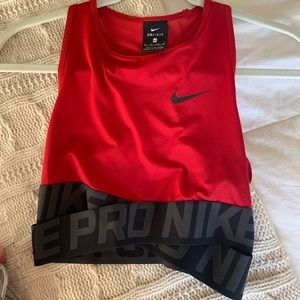 XS Nike pro bra top